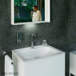 Keuco X-Line Keramik-Waschtisch Mit 1 Hahnloch 100,5 X 49,3 Cm