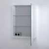 Kronenbach Plana 2.0 Spiegelschrank 40 Cm Mit 1 Tür Und LED-Aufsatzleuchte, Anschlag Rechts -Badwelt Verkauf hersteller kronenbach badmoebel plana 2 spiegelschraenke 4176338