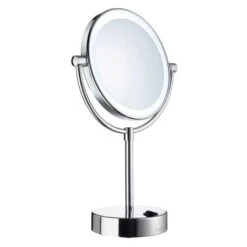 Pure Kosmetikspiegel 18 Cm, Standmodell Mit LED-Beleuchtung