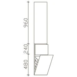 Pelipal Cassca Hochschrank 45 X 33 X 168 Cm Mit 1 Wäschekippe, 1 Auszug, 1 Drehtür, Anschlag Links, Griff C1, PG2 -Badwelt Verkauf hersteller pelipal cassca hoch und seitenschraenke 3249494