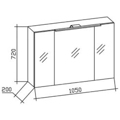 Pelipal Trentino Möbelkombination Mit Mineralmarmorwaschtisch 110 Cm, SPS LED Aufbauleuchte -Badwelt Verkauf hersteller pelipal trentino komplettanlagen mineralmarmorwaschtisch 2 1977643