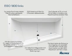 Polypex Ego 1800 Eckbadewanne Links -Badwelt Verkauf hersteller polypex badewannen eckbadewannen ego 1800 2582782