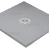 Poresta BF Bodenebenes-Duschelement 80 X 80 X 4,5 Cm -Badwelt Verkauf hersteller poresta systems bodenebene duschsysteme bf 80 454090
