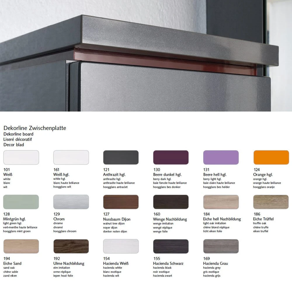 Puris Cool Line Mittelschrank 40 X 30 X 132 Cm Mit 1 Auszug, 1 Schubkasten Und 1 Tür, Anschlag Links, Griff 295 6 Puris Cool Line Mittelschrank 40 X 30 X 132 Cm Mit 1 Auszug, 1 Schubkasten Und 1 Tür, Anschlag Links, Griff 295 – Bild 4