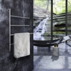 Smedbo Outline Lite Handtuchstange, Schwenkbar