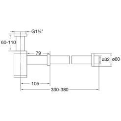 Steinberg Serie 100 Design-Siphon