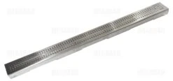 TECE TECEdrainline Designrost Quadratum Für Duschrinne Gerade 120 Cm Poliert