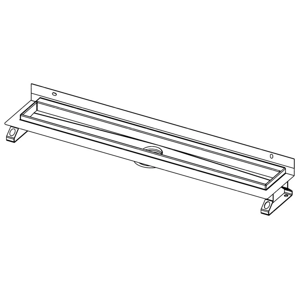 TECE TECEdrainline Duschrinne Gerade Mit Wandaufkantung 90 Cm 3 TECE TECEdrainline Duschrinne Gerade Mit Wandaufkantung 90 Cm