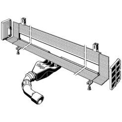 Viega Advantix Vario-Wandablauf Grundkörper Sanierungsmodell Modell 4968.10