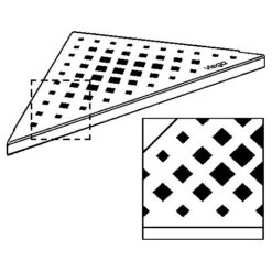 Viega Visign EA1 Ablaufrost 16,5 Cm