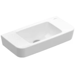 Villeroy & Boch O.novo Handwaschbecken Compact 50 X 25 Cm Ohne Überlauf, Ohne Hahnloch