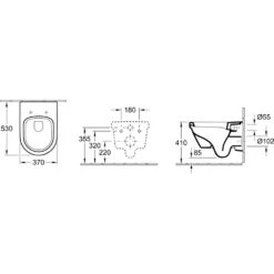 Villeroy & Boch Architectura Wand-Tiefspül-WC 15 Villeroy & Boch Architectura Wand-Tiefspül-WC -Badwelt Verkauf hersteller villeroy boch architectura wcs wand 1275514