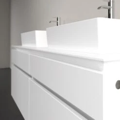 Villeroy & Boch Legato Waschtischunterschrank 140 Cm, 4 Auszügen, Für 2 Waschtische -Badwelt Verkauf hersteller villeroy boch legato badmoebel waschtischunterschraenke 9306848