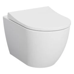 Geberit DuoFix Element Für Wand-WC Mit Steinkamp Living 2.0 Wand-WC Tiefspüler Ohne Spülrand