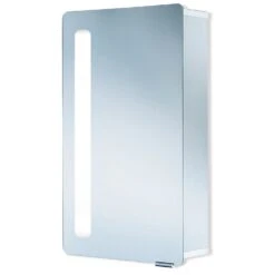 HSK Alu-Spiegelschrank 45 Cm ASP Softcube LED Links Mit Motion-Sensor