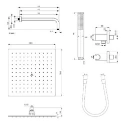 Ideal Standard Ceratherm C100 Armaturen-Paket 18 Ideal Standard Ceratherm C100 Armaturen-Paket -Badwelt Verkauf ideal standard badarmaturen ceratherm dusche c100 6982575