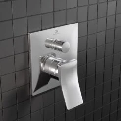 Ideal Standard Conca Badearmatur UP Bausatz 2, Eckige Rosette -Badwelt Verkauf ideal standard badarmaturen conca wanne badearmatur 6952872