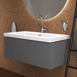 Ideal Standard Extra Möbelwaschtisch, 1 Hahnloch, 101 Cm -Badwelt Verkauf ideal standard badkeramik extra moebelwaschtisch 1 6914190