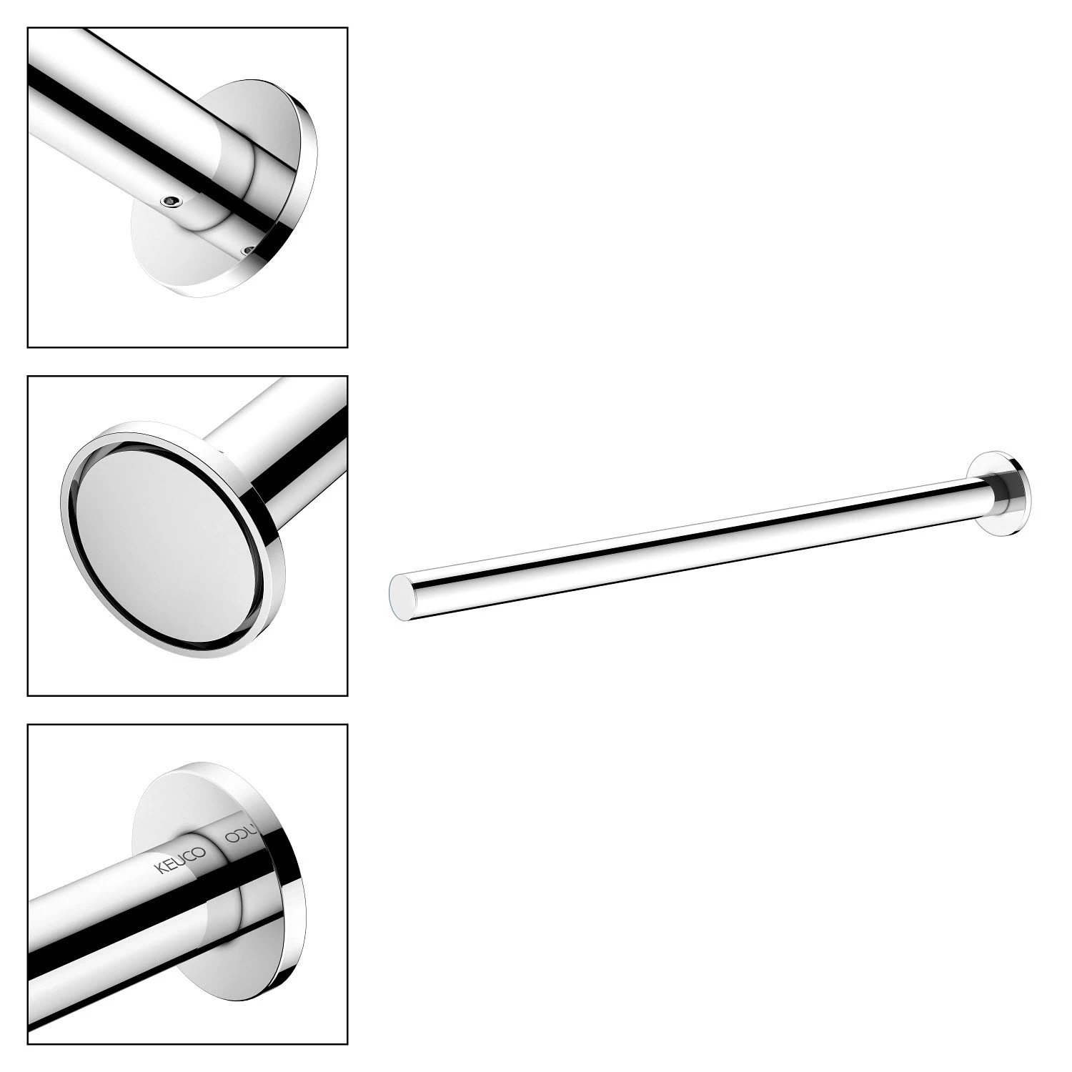 Keuco Reva Klebe-Set Nr. 10 Mit Rosette 5 Keuco Reva Klebe-Set Nr. 10 Mit Rosette – Bild 3