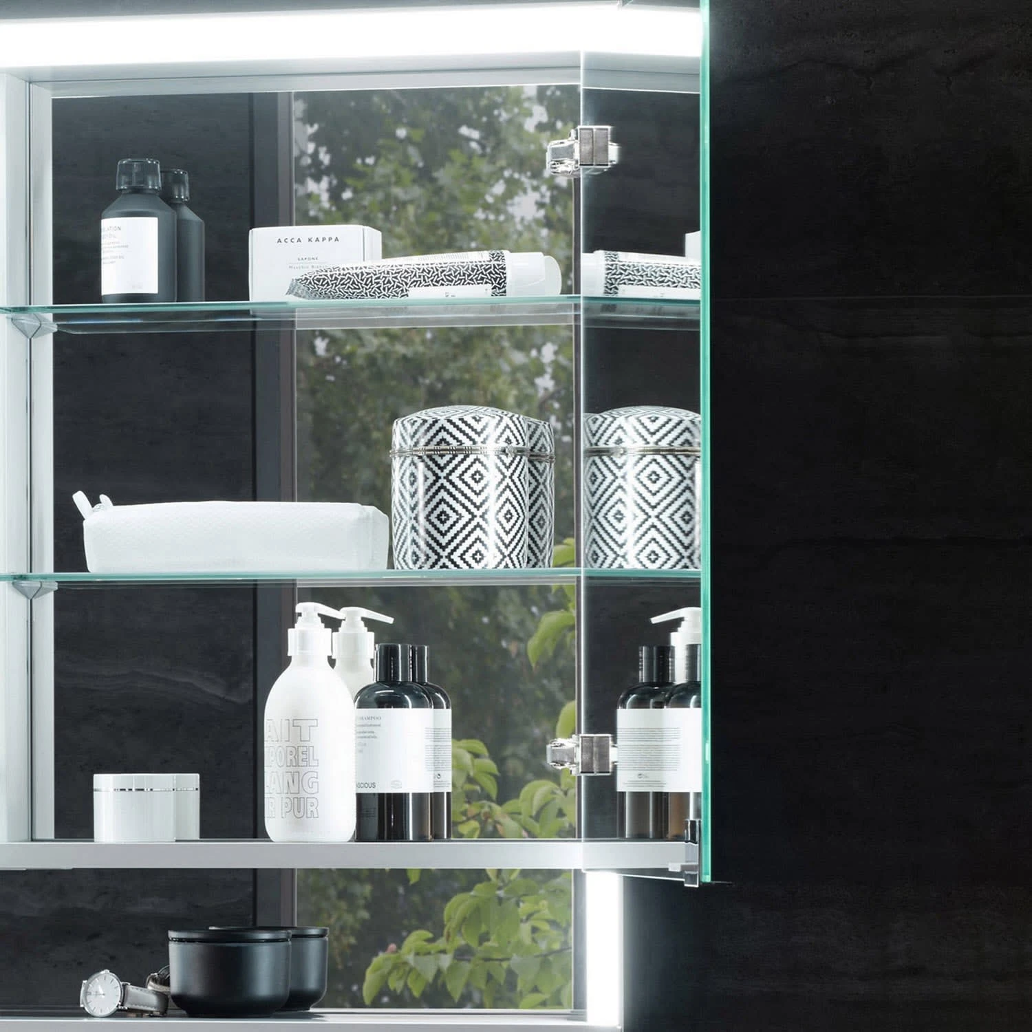 Keuco Royal Lumos Unterputz-Spiegelschrank 120 X 73,5 Cm Mit Spiegelheizung, LED-Beleuchtung, 3 Türen 11 Keuco Royal Lumos Unterputz-Spiegelschrank 120 X 73,5 Cm Mit Spiegelheizung, LED-Beleuchtung, 3 Türen – Bild 9