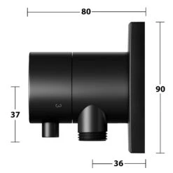 Keuco IXMO Black Selection Unterputz-Umstellventil Für 3 Verbraucher Mit Schlauchanschluss, Brausehalter U. Comfort Griff, Eckig 13 Keuco IXMO Black Selection Unterputz-Umstellventil Für 3 Verbraucher Mit Schlauchanschluss, Brausehalter U. Comfort Griff, Eckig -Badwelt Verkauf keuco ixmo brausenprogramm black selection unterputz 6823964