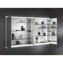 Keuco Royal P94 Unterputz-Spiegelschrank 4-türig 160 X 10,7 Cm, Mit LED-Beleuchtung -Badwelt Verkauf keuco spiegelschraenke royal 94 unterputz spiegelschrank 10816061
