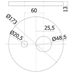 Kronenbach Lima 2.0 White Unterputz-Wannen-Brausearmatur
