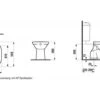 LAUFEN Pro Stand-WC Tiefspüler Abgang Innen Senkrecht -Badwelt Verkauf laufen serie pro wc stand tiefspueler 1604523
