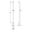 Silver Age System Brausestange 110 Cm -Badwelt Verkauf megabad profi collection serie silver age 8700128