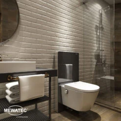 EasyUp Dusch-WC Basic, Wandhängend -Badwelt Verkauf mewatec dusch wcs easyup komplettanlage basic 6862785