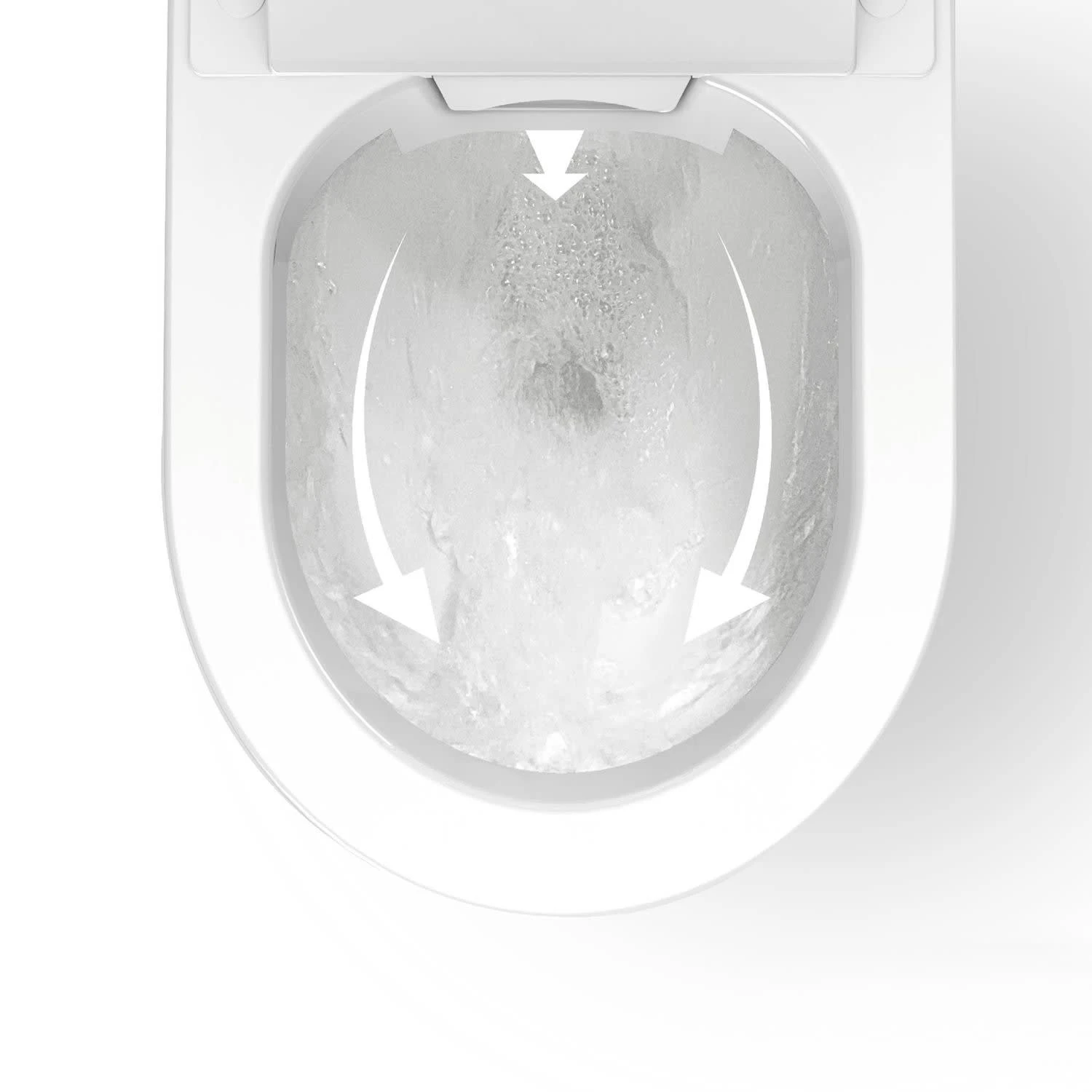 Memphis Dusch-WC Eco, Wandhängend 4 Memphis Dusch-WC Eco, Wandhängend – Bild 2