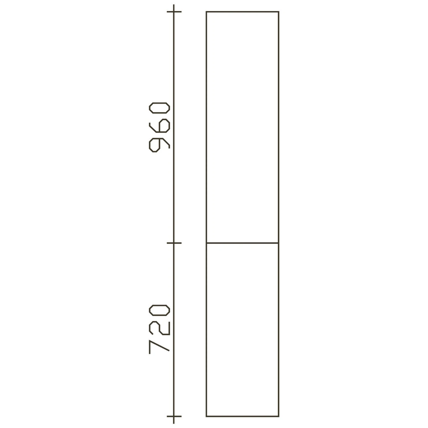 Pelipal Contea Hochschrank 30 X 17 X 168 Cm Mit 2 Drehtüren, Anschlag Rechts, Griff B2, PG2 4 Pelipal Contea Hochschrank 30 X 17 X 168 Cm Mit 2 Drehtüren, Anschlag Rechts, Griff B2, PG2 – Bild 2