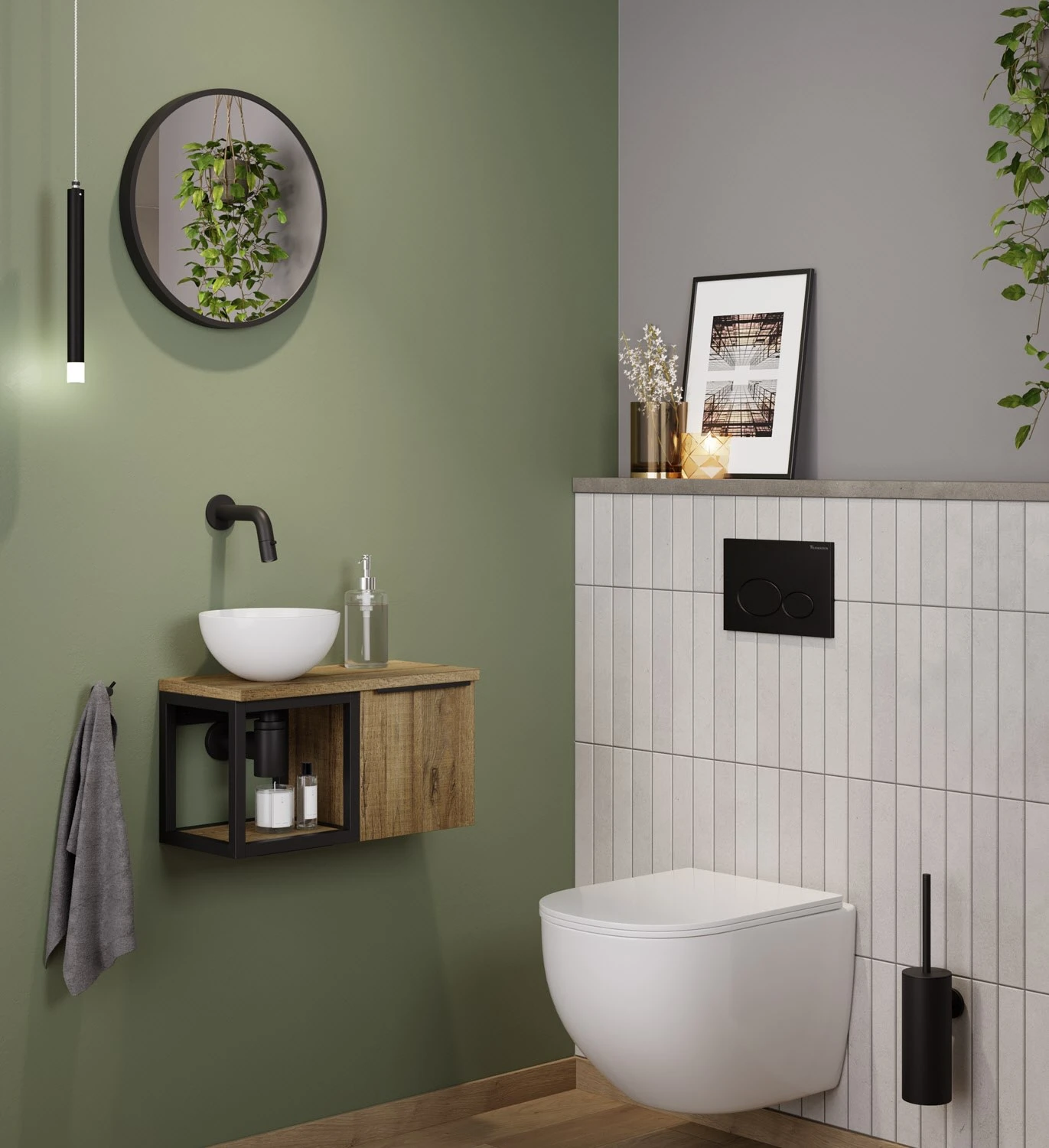 Pianura Giulia Waschtisch Mit Unterschrank 50 Cm 4 Pianura Giulia Waschtisch Mit Unterschrank 50 Cm – Bild 2