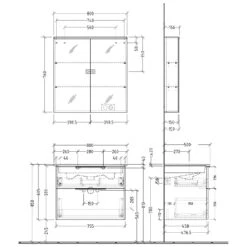 Sanipa 3way Möbelset Inkl. Spiegelschrank "ARND", 80 Cm, Mit Aufsatzgriffen 11 Sanipa 3way Möbelset Inkl. Spiegelschrank "ARND", 80 Cm, Mit Aufsatzgriffen -Badwelt Verkauf sanipa 3way badmoebel sets moebelset inkl 6358321