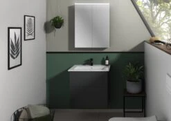 Sanipa 3way Möbelset Inkl. Spiegelschrank "ARND", 65 Cm, Mit Push To Open -Badwelt Verkauf sanipa 3way badmoebel sets moebelset inkl 6444328