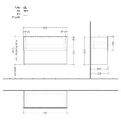 Sanipa 4balance Anbauschrank 80 Cm, 1 Auszug Push To Open, 1 Offenes Fach -Badwelt Verkauf sanipa 4balance anbauschraenke anbauschrank 80 cm 4844447