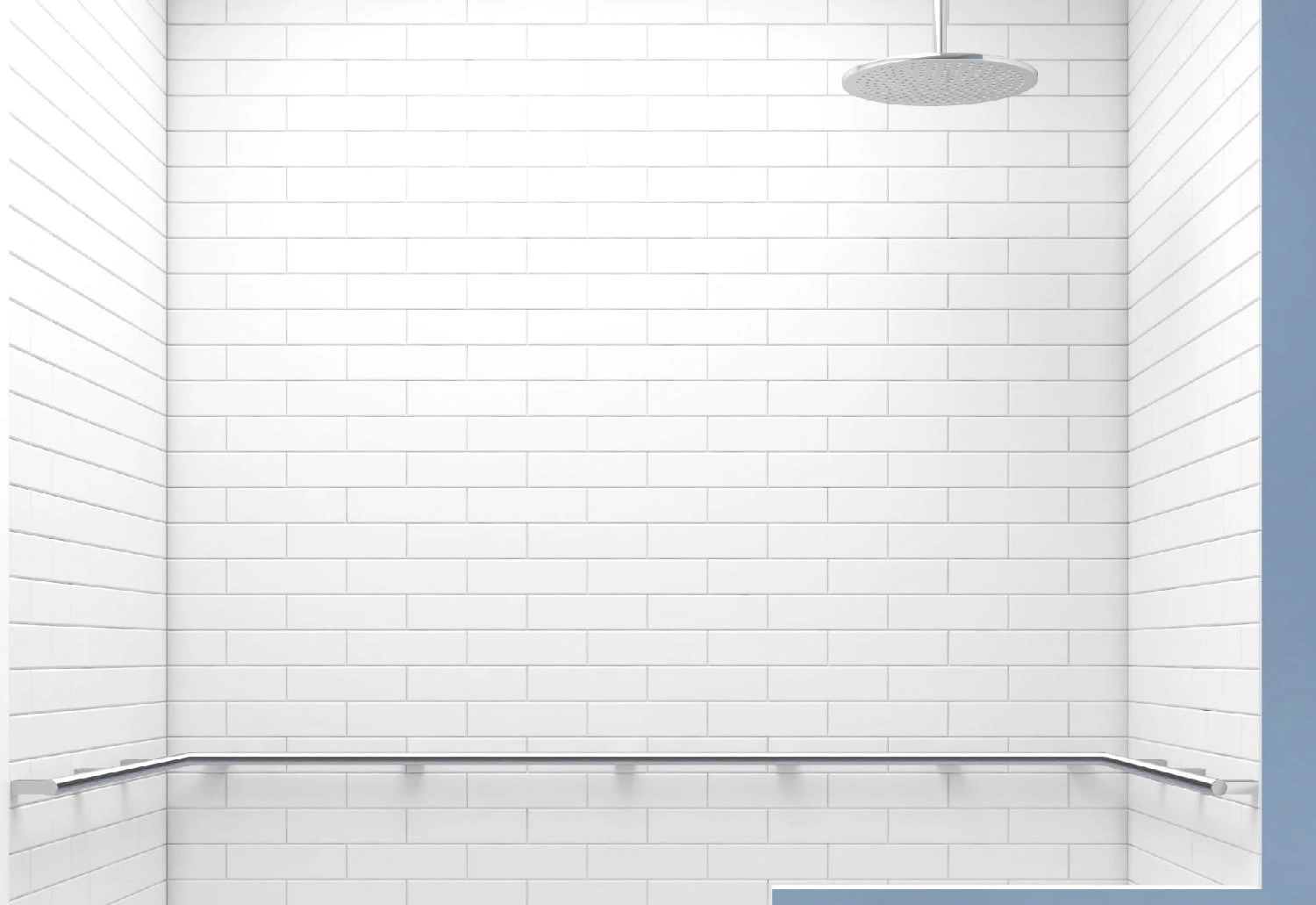 Smedbo Living Anschlussstück 10 Cm, Für Wandhaltegriff 3 Smedbo Living Anschlussstück 10 Cm, Für Wandhaltegriff