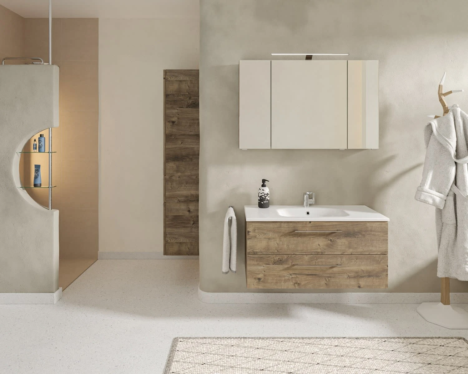 Steinkamp Joy 2.0 Waschtischunterschrank 100 Cm Mit Pelipal Waschtisch 7 Steinkamp Joy 2.0 Waschtischunterschrank 100 Cm Mit Pelipal Waschtisch – Bild 5