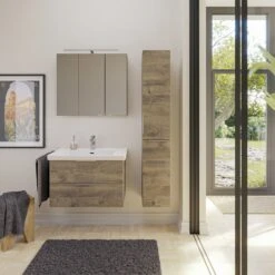 Steinkamp Living 2.0 Waschtischunterschrank 75 Cm Mit Villeroy & Boch Subway 3.0 Waschtisch 80 Cm Mit Überlauf -Badwelt Verkauf steinkamp badmoebel living 2 villeroy boch 12328474