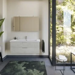 Steinkamp Living 2.0 Waschtischunterschrank 125 Cm Mit Villeroy & Boch Subway 3.0 Waschtisch 130 Cm 1 Hahnloch, Ohne Überlauf -Badwelt Verkauf steinkamp badmoebel living 2 villeroy boch 12328476