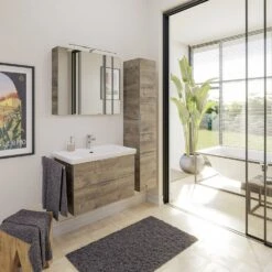 Steinkamp Living 2.0 Waschtischunterschrank 75 Cm Mit Villeroy & Boch Subway 3.0 Waschtisch 80 Cm Mit Überlauf -Badwelt Verkauf steinkamp badmoebel living 2 villeroy boch 12330622