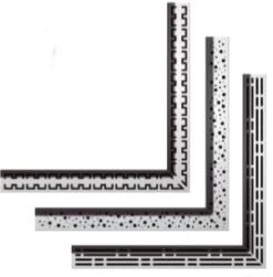 TECE TECEdrainline Designrost Basic Für Winkelrinne 90 X 90 Cm
