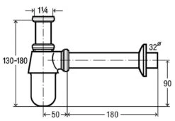 Viega Flaschengeruchsverschluss