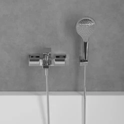 Villeroy & Boch Architectura Square Einhebel-Badewannenarmatur -Badwelt Verkauf villeroy boch alle kollektionen architectura armaturen 12109449