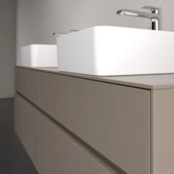 Villeroy & Boch Collaro Waschtischunterschrank 160 X 54,8 Cm Mit 4 Auszügen Und LED Licht, Für WT Beidseitig -Badwelt Verkauf villeroy boch alle kollektionen collaro badmoebel 7063977