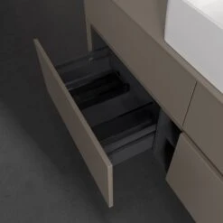 Villeroy & Boch Collaro Waschtischunterschrank 140 X 54,8 Cm Mit 4 Auszügen, Für WT Mittig -Badwelt Verkauf villeroy boch alle kollektionen collaro badmoebel 7066323