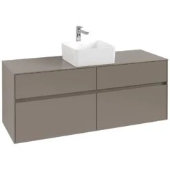 Villeroy & Boch Collaro Waschtischunterschrank 140 X 54,8 Cm Mit 4 Auszügen, Für WT Mittig