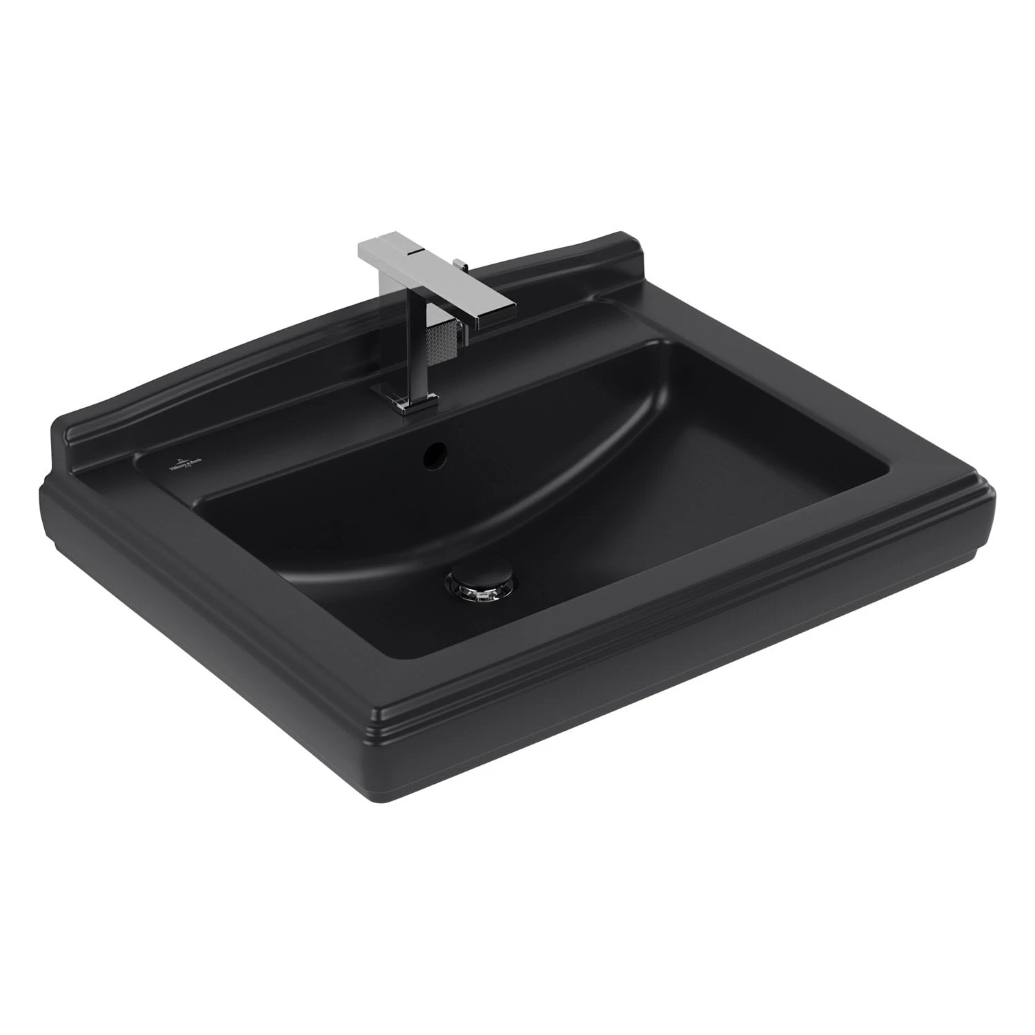 Villeroy & Boch Hommage Waschtisch 75 X 58 Cm, Mit Überlauf 3 Villeroy & Boch Hommage Waschtisch 75 X 58 Cm, Mit Überlauf