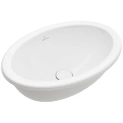 Villeroy & Boch Loop & Friends Einbauwaschbecken Oval 57 X 41 Cm, Mit Überlauf