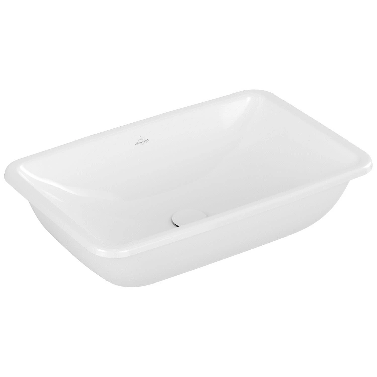 Villeroy & Boch Loop & Friends Unterbauwaschbecken Rechteckig 67,5 X 45 Cm, Mit Überlauf 3 Villeroy & Boch Loop & Friends Unterbauwaschbecken Rechteckig 67,5 X 45 Cm, Mit Überlauf